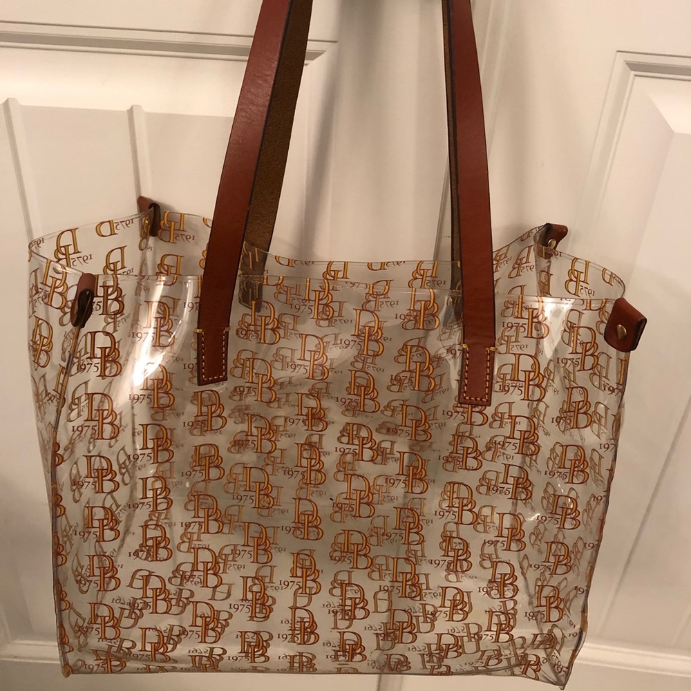 Donney and Bourke clear shoulder bag authentic